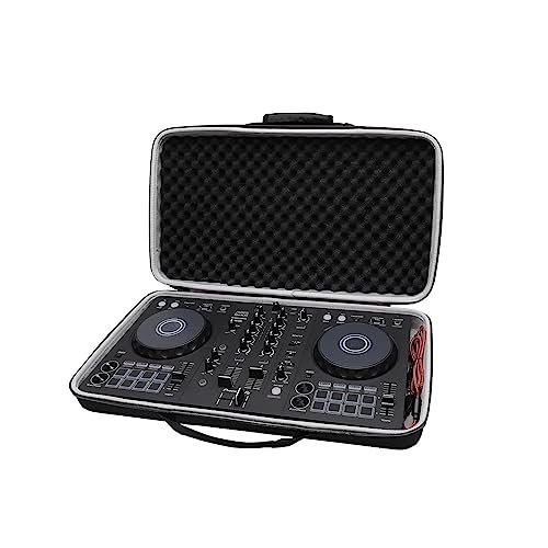 XANAD Estuche de Viaje rígido para Pioneer DJ DDJ-FLX4 2-Deck Rekordbox y Serato DJ Controller Case