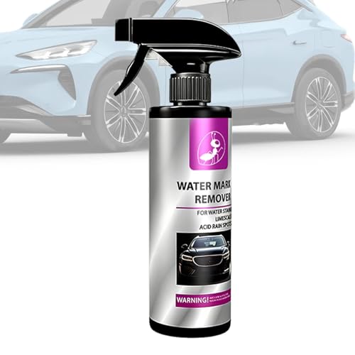 Spray anti-calcaire pour l'entretien des vitres auto et miroirs dans votre garage