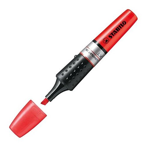 Stabilo Luminator Highlighter Marker Pen - Red - 1 Item @ Order