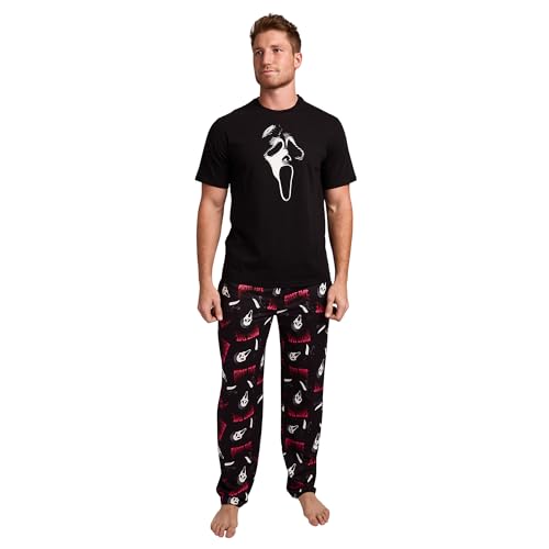 Bioworld Ghostface Mask Men’s 2-Pack Pajama Set