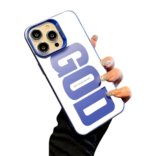 God Has A Plan for You Inspirational Phone Case for iPhone 17/16/15/14/13/12 Plus Pro Max, PC Slim Shockproof Cover, Durable Fit