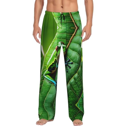 Pantalon de nuit large confortable long avec poches en taille XXL