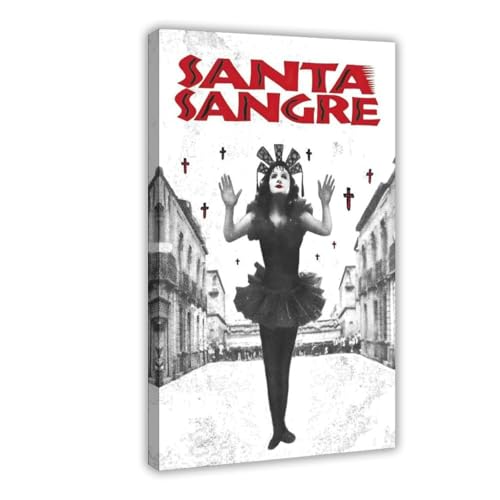 Poster, Motiv: Weihnachtsmann, Sangre, alter Horror, Leinwandposter, Wandkunst, Dekordruck, Bild Gemälde für Wohnzimmer, Schlafzimmer, Dekoration, 40 x 60 cm Poster, Motiv: Weihnachtsmann, Sangre, alter Horror, Leinwandposter, Wandkunst, Dekordruck, Bild Gemälde für Wohnzimmer, Schlafzimmer, Dekoration, 40 x 60 cm