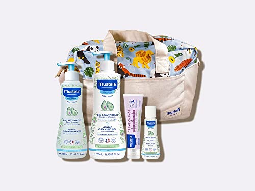MUSTELA Bolso Jungla 6 Productos Cuidado del Bebé