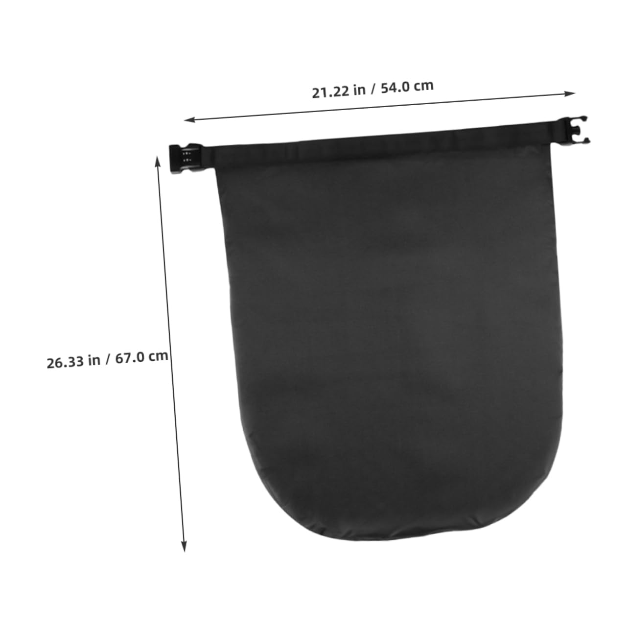 Borsa Porta Casco per Moto, Portacasco Oxford Nero, Leggera e Portatile, Apertura Facile per Riporre Casco in Viaggio