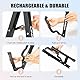 LINRAX FS1 Klappbar Gitarrenständer, A-Rahmen Gitarrenhalter aus Metall, Universal Bodenständer für Akustikgitarre Klassikgitarre E-Gitarre Bass Ukulele Banjo Mandoline Violine, Gitarrenzubehör