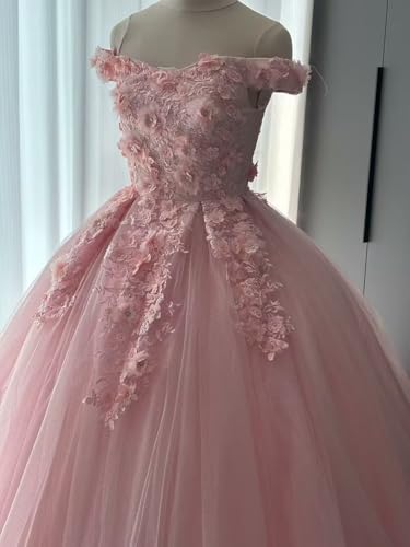 Asulla Luxury Appliqued Beaded Quinceanera Dresses Off Shoulder A Line Long Formal Evening Ball Gowns3