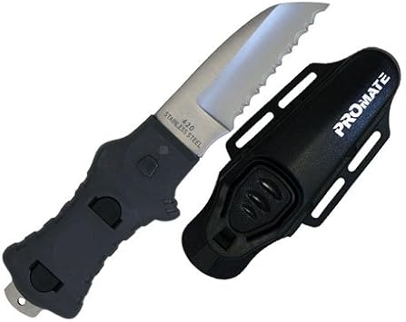Promate Serrate Scuba Dive BC Knife 3" Blade