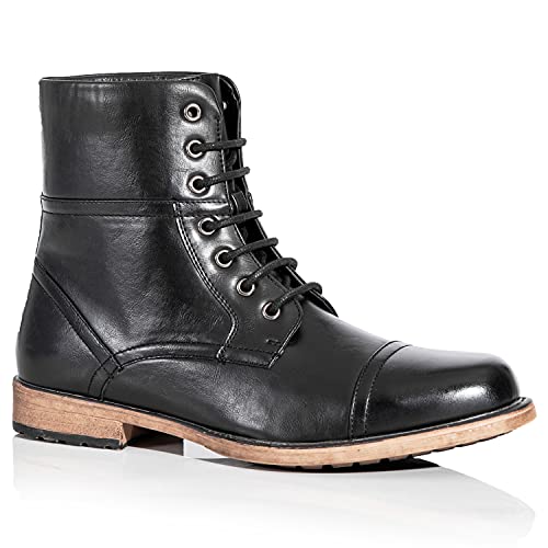 Metrocharm MC310 Men's Lace Up Cap Toe Dress Casual Fashion Oxford Boot