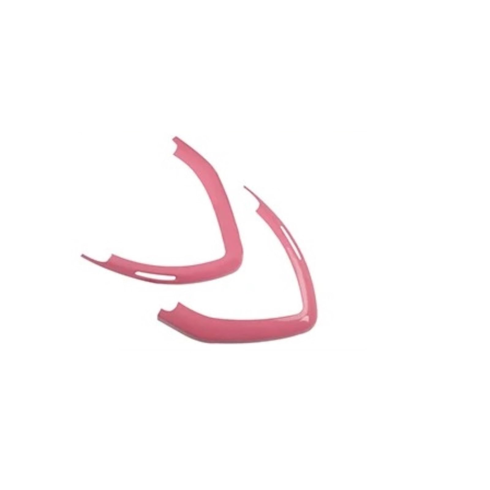 Interior Trim for Smart 451 for Fortwo Car Interior Decoration Products ABS Protective Shell Pink Sticker Car Modification Accessories Auto Central Inner(Tripod)