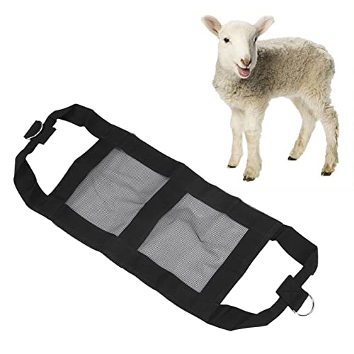 Zerodis Écharpe de Pesage pour Animaux Sac de Pesée en Nylon Haute Résistance 34x58cm Capacité 100kg pour Veaux Agneaux Chèvres Alpagas Chiens