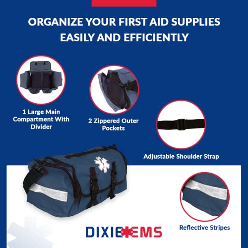 Image of Dixigear First Responder On Call Trauma Bag W /Reflectors - Navy