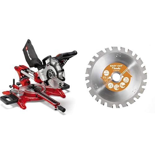 Einhell Atornillador inalámbrico TE-CD 18 Li-i Brushless Power X-Change (con función de impacto, 18V, 2 velocidades, 60Nm, luz LED, maletín, incl. 2baterías de 3,0 Ah y cargador) + Set Brocas 8 P
