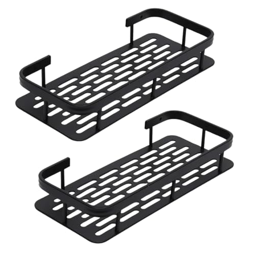 Kit 2 Peças Prateleira Retangular, Suportes Organizadores para Ba...