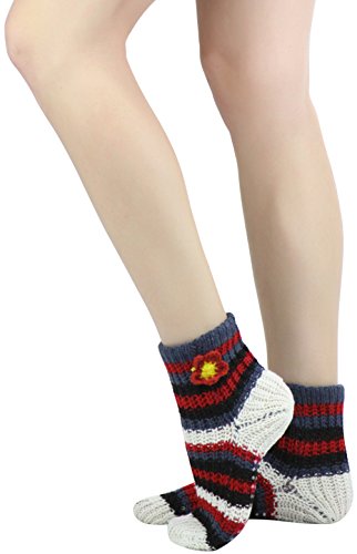Image of ToBeInStyle Women's Pack of 6 Assorted Style Winter Socks