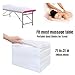 Disposable Bed Sheets 100 Pcs Massage Table Covers 31