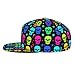 ZAKAFUCH Fashion Baseball Cap Neon Gothic Skulls Dad Cap for Girls and Boys, Fitted Breathable Baseball Bucket Cap Headwear