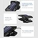 Solar Fence Lights, Clip On Motion Sensor for Outdoor Garden Deck, Waterproof ABS with Polycrystalline Panel Function, Security Tool for Stairs Porch Camping Farm, Portable USB Charging 123g Weight