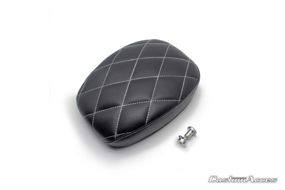 Customaccess Passenger Saddle Saltillo model SI0009N Customacces Harley Davidson, Black