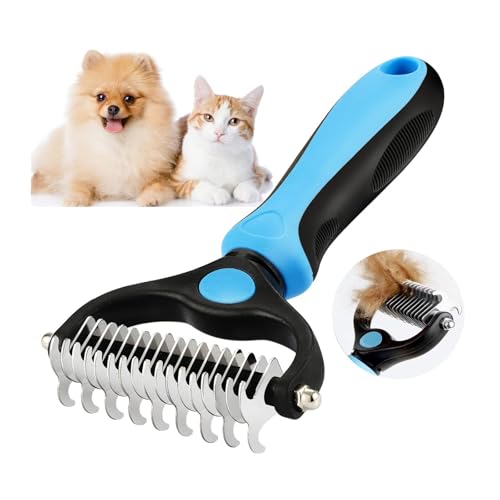 Peigne for chien et chat de grande taille gris pour un pelage soigné - 2