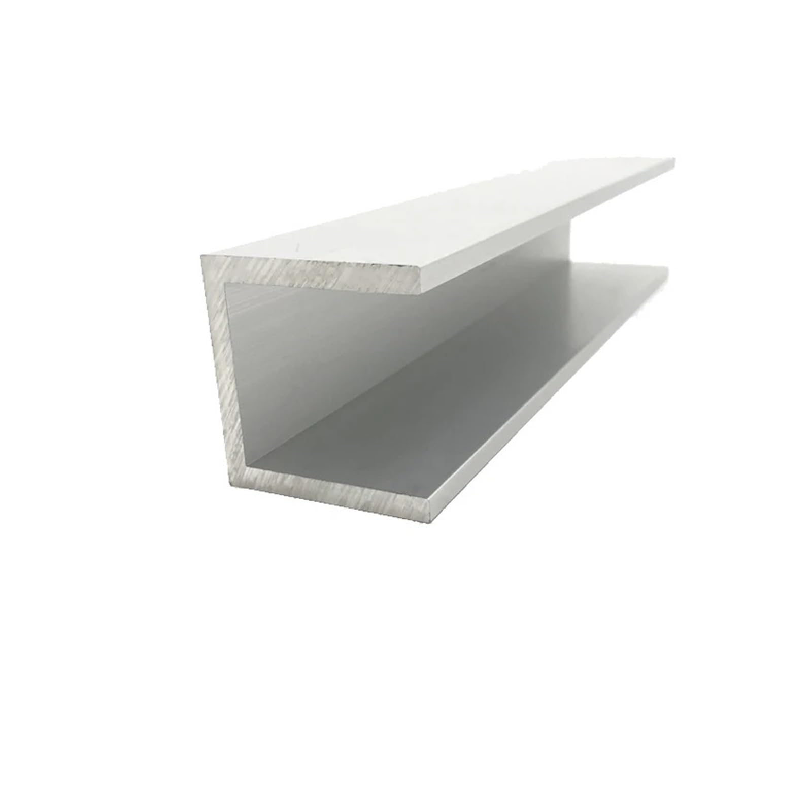 AMZBNEIDI Channel Aluminium Profile, Aluminum U Profile Edge Strip For DIY Framing 52mm Width 50cm Length Multiple Sizes(52mm x 25mm x 1mm)