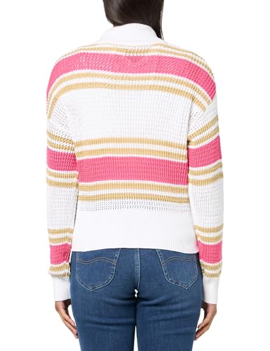 Image of NIC+Zoe Women's Mixed Stripe Zip Front Sweater Jacket