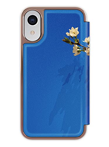 Ted Baker Classic Ww Folio Case Iphone Xr Harmony Mineral Blue Gold #TOP1