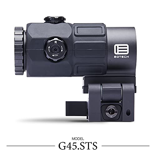 EOTECH G45 5 Power Magnifier with Quick Disconnect, Switch to Side (STS) Mount, Black Finish