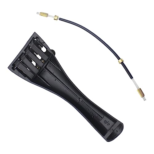 VANZACK Violin Tailpiece Aluminum Alloy Replacement Part Lightweight and Durable Easy to Install Compatible with Musical Instruments for Repairing Old Broken Violin