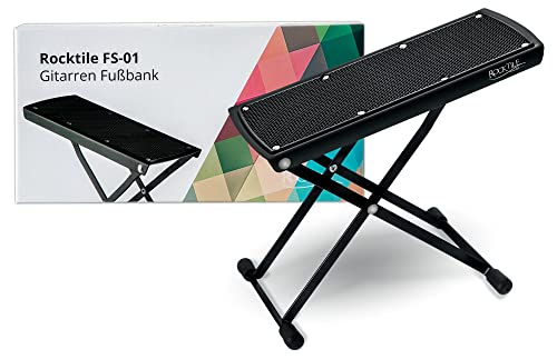 Reposapiés para guitarra Rocktile negro Cover