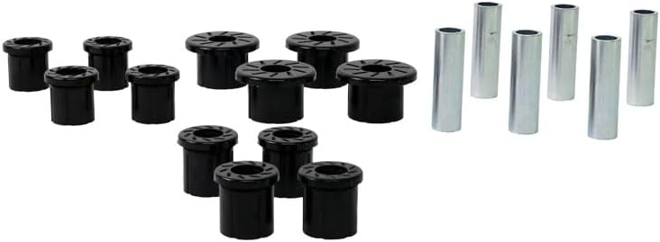 Nolathane REV155.0036 Rear Leaf Spring and Shackle Bushing Kit Compatible with Ford 98-11 Ranger, Mazda 01-09 B2300, Mazda 98-01 B2500, Mazda 98-07 B3000, Mazda 98-09 B4000