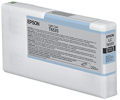 Epson C13T653500 Cartouche d'encre pour Stylus 4900 200 ml Cyan clair