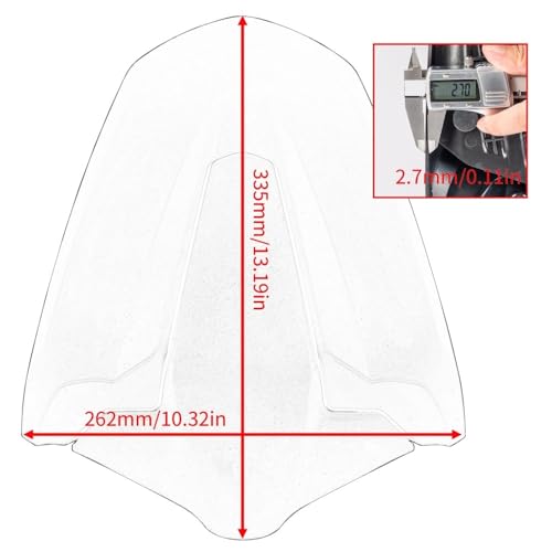 Housse de siege Daytona 660 capot de selle moto accessoires carenage - 7