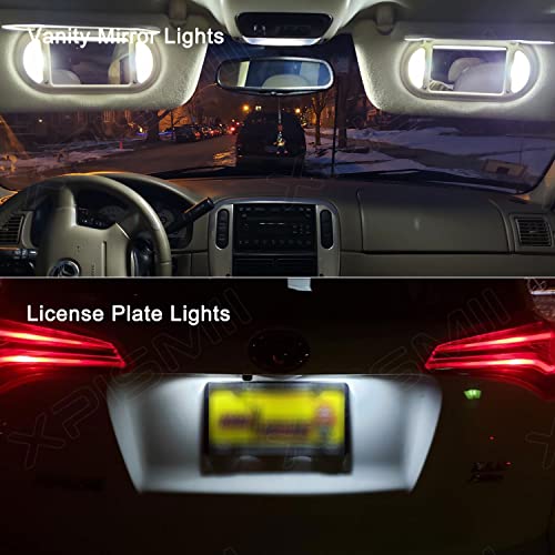Kit interior LED 14 piezas 6000K blanco Jeep Cherokee XJ 1997-2001 miniatura 7
