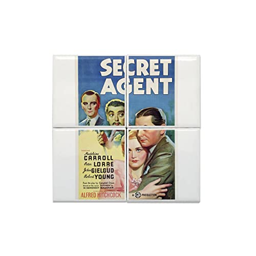 Carreaux céramique Secret Agent pour remplacer les posters froissés par de la faïence