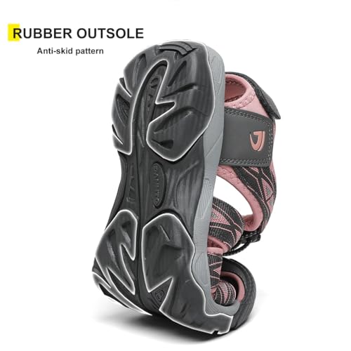 Image of Dannto Women's Sport Hiking Sandals Closed Toe Outdoor Athletic Walking Sandal Lightweight Summer Water Shoes