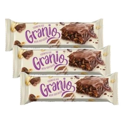 Hünnap Granio Tramisulu 40 gr Çikolata Kaplamalı Bar (3 paketi)