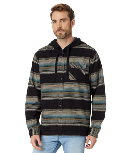 Outskirts Black L/S Flannel