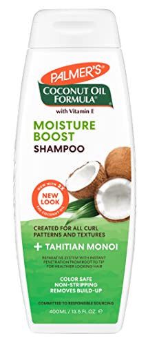 Palmers Coconut Oil Moisture Boost Shampoo 13.5 Ounce (400ml) (Pack of 6) image 3