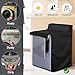 AKEfit 1 Pack Washing Machine Cover, Front Load Washer/Dryer Cover Waterproof with Velcro and Zipper 27