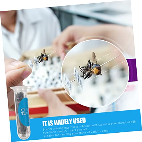 ULTECHNOVO 200 Peças - Coleções De Pinos Para Agulhas Pinos De Entomologia De Espécimes - Suprimento
