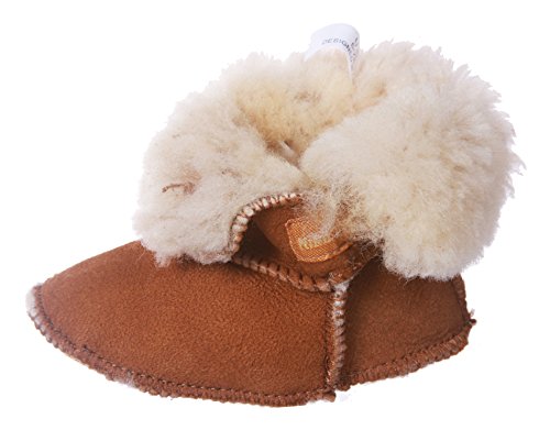 NINO Infants' Genuine Suede Shearling Erin Boots3