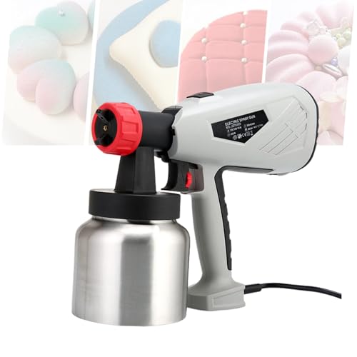 Pistolet De Pulvérisation De Chocolat 800W Pour Gâteaux, Pistolet De Pulvérisation De Coloration D'aérographe De Gâteau De Cuisson De Bricolage Avec Des Buses De...