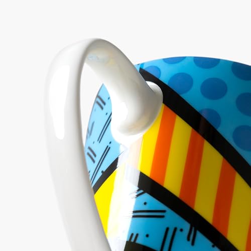 Vaso de café Britto Bone China 16.8 oz Multicolor miniatura 4