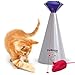 Pawsome Pets Interactive Laser Cat Toy - Automatic Rotating Laser Pointer for Kittens/Dogs, 3 Speed Modes - Great for Pet Exercise - Electronic Cat Toys for Indoor Cats - Includes Bonus Mouse Toy