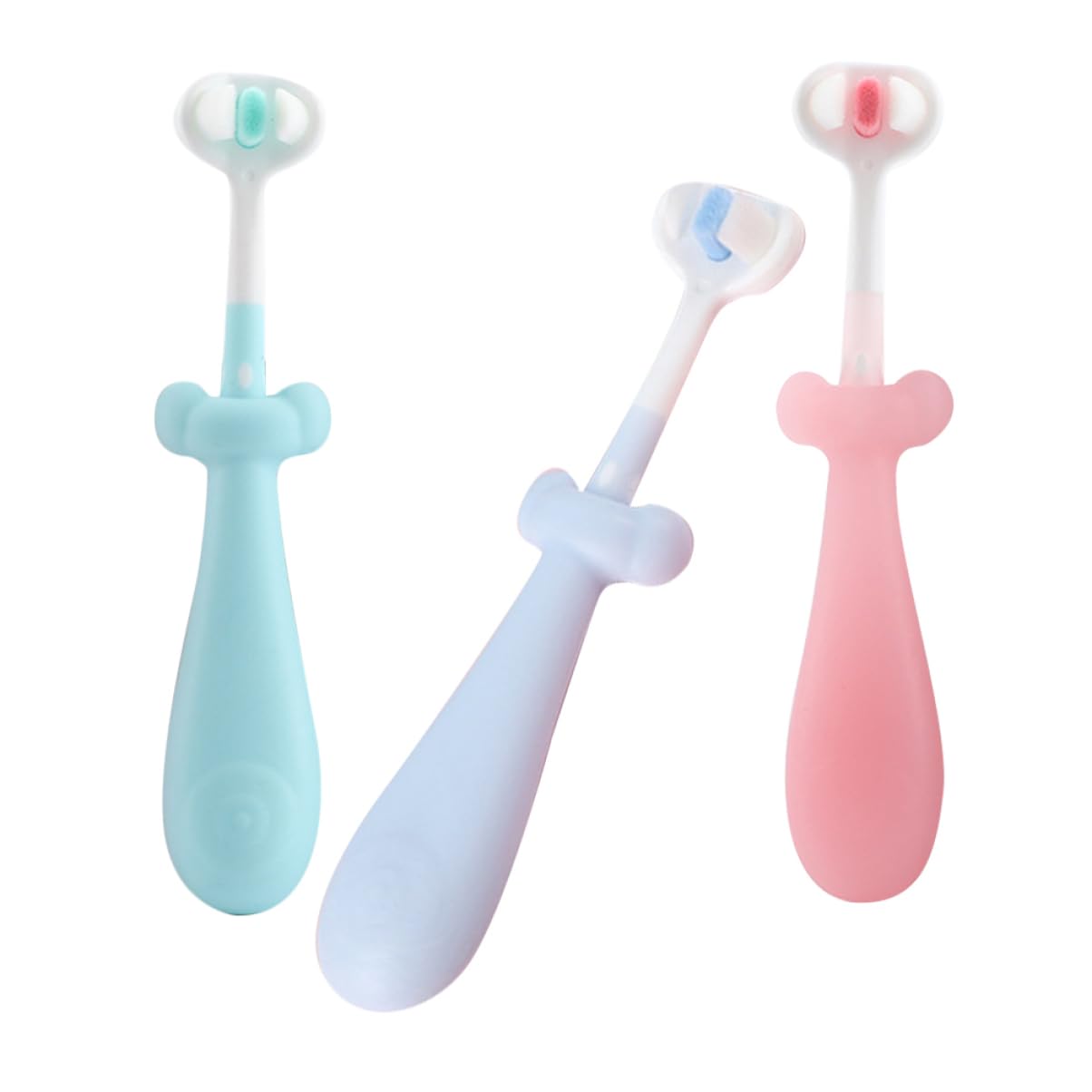 Cepillo De Dientes De Cerda Cepillo De Dientes Infantil Para Bebé Cepillo Dientes Cepillo De Dientes Para Cepillo De Dientes Páginas 3 Piezas X 4