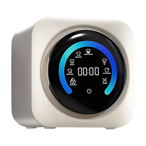 2 in 1 Mini Portable Washer & Dryer Combo, 3.5L Wall-Mounted Washing Machine, Stainless Steel Drum, Ideal for Small Clothes, Underwear, Socks - Space-Saving Solution