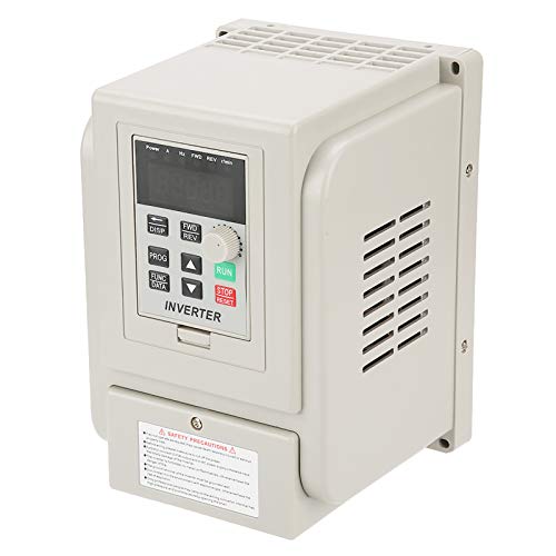 VFD Monofásico a Trifásico, 4kW 220V Monofásico Variador de Frecuencia Variable Controlador de...