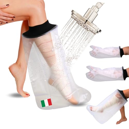 KENI PHARMA Copri Gesso Gamba per Doccia Adulti | Coprigesso Gamba Impermeabile Riutilizzabile | Copertura Impermeabile | Protezione Gesso per Doccia Sicura
