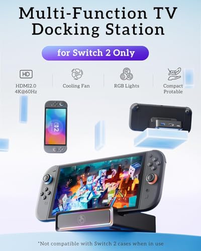Dock de repuesto para Switch OLED que soluciona los problemas de espacio 2
